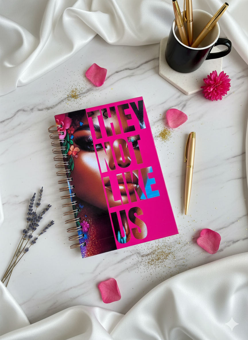 They Not Like Us Spiral Lined Journal