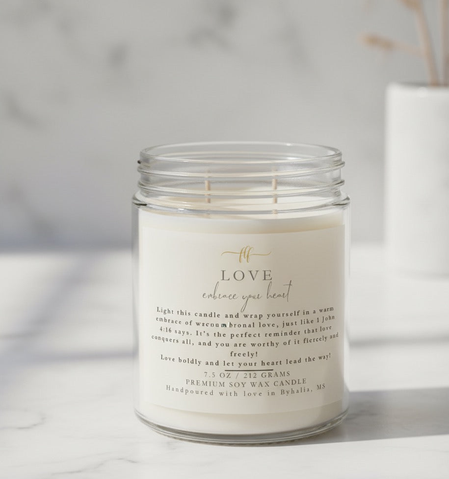 Love (Coco Cashmere) Apricot Soy Candle