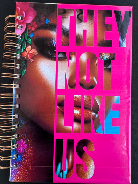 They Not Like Us Spiral Lined Journal