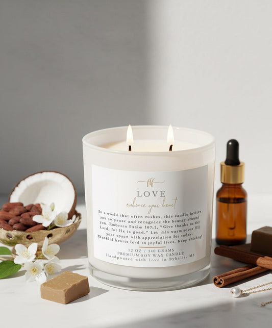 Love (Coco Cashmere) Apricot Soy Candle